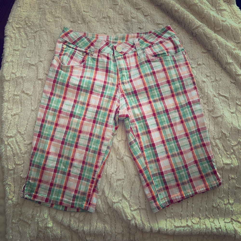 Crest Jeans Plaid shorts